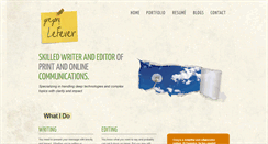 Desktop Screenshot of gregorylefever.com